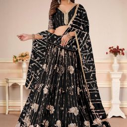F Plus Fashion Multi Net Lehenga Choli image 3