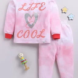 Moms Love Girls Printed Sweatshirt With Joggers-image-54