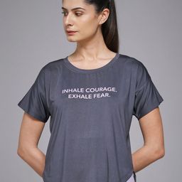 MKH Typography Printed Round Neck Dri-FIT Relaxed Fit T-shirt-picture-11