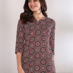 Moda Rapido Women Polyester Straight Kurtis-picture-39