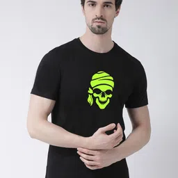 Friskers Men Graphic Printed Round Neck Cotton T-Shirt-image-70