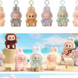 Labubu Doll Soft Plush Toy with Signature Mischievous Smile have a seat - 17 cm-image-71