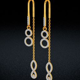 Joyalukkas Circular Elegance Gold Women Earrings-picture-14