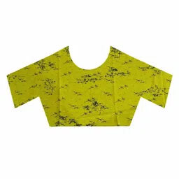 JAIPURI PRINT Tie and Dye Pure Cotton Block Print Saree image 2