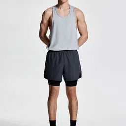 H&M Double-Layered Sports Shorts With DryMove-picture-17