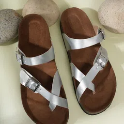 MOZAFIA Women One Toe Flats-image-80