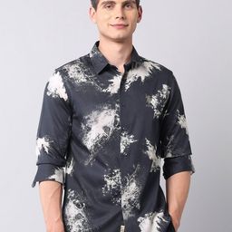 U.S. Polo Assn. Denim Co. Abstract Printed Spread Collar Classic Pure Cotton Casual Shirt-picture-25