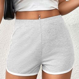 Stylecast X Slyck Women Solid Pattern High-Rise Slip-On Shorts-picture-21