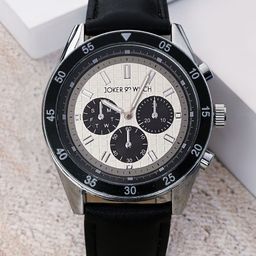 JOKER & WITCH Men Dial & Leather Bracelet Style Straps Analogue Watch AMWW920-image-48