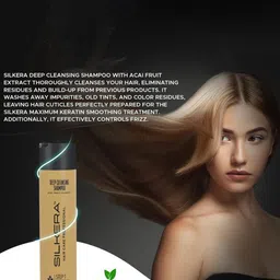 SILKERA Deep Cleansing Shampoo With Acai Fruit Extract - 300 ml image 5