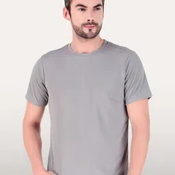 FREECULTR Men Solid Round Neck T-shirt-image-70