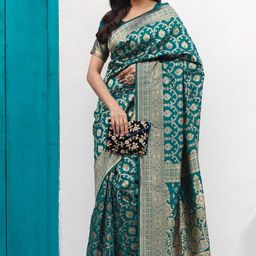 Suha Woven Design Zari Festive Saree-image-13