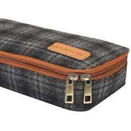 HAMELIN Checked Structured Handheld Bag with image 2