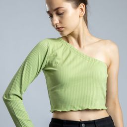 PYR8 Striped One Shoulder Top-image-52