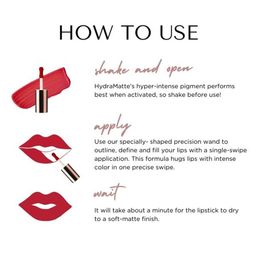 HYUE Hydra Matte Liquid Lipstick With Jojoba Oil - 3 ml - Corallina image 2