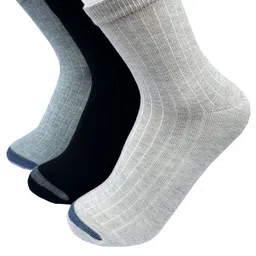 Alexvyan Men Pack Of 3 Striped Calf-Length Socks-51
