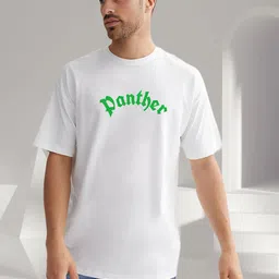 Elibolz Men Printed Drop-Shoulder Sleeves T-shirt-picture-39