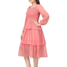 BAESD Georgette Fit & Flare Midi Dress-picture-47