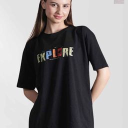 Belfry Women Typography 2 Printed Applique T-shirt-image-17