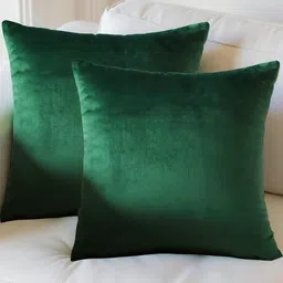 IVAZA Unisex Sea Green Cushion Covers-image-99