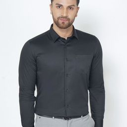 Blackberrys Men Slim Fit Opaque Formal Shirt-image-35