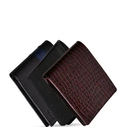 Hayes London Men Wallets Pack of 3 Genuine Leather with RFID Blocking-picture-37