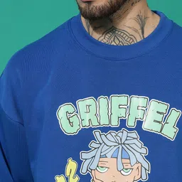 GRIFFEL Men Printed Sweatshirt image 3