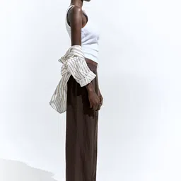 H&M Pull-On Twill Trousers-image-64