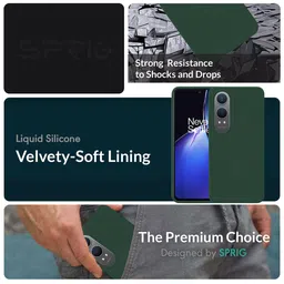 SPRIG Oneplus Nord CE 4 Lite TPU Matte Back Case image 3