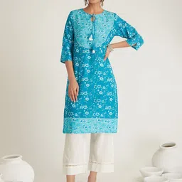 SHILPI HANDICRAFTS Floral Printed Pure Cotton Kurti-picture-46