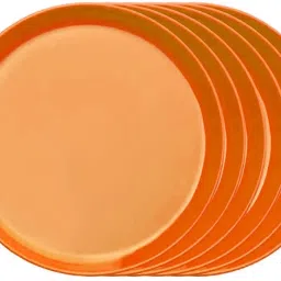 Pack of 18 Plastic Light Weight Set Plate Bowl Set Serving Set Dinner Set Dinner Plate-20