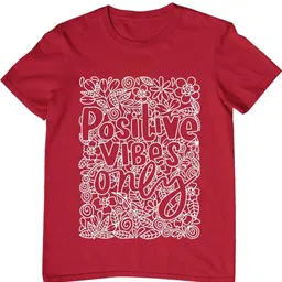 TeeSlix Unisex Red Tshirts-image-48