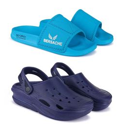BERSACHE Men Pack of 2 Flip Flops-picture-43
