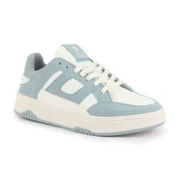 FAUSTO Women Colourblocked PU Sneakers-50
