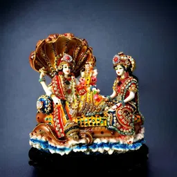 Vrinban International Gold-Toned Religious Idol Showpiece-picture-13
