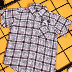 Killer Boys Classic Tartan Checks Checked Casual Shirt-image-94