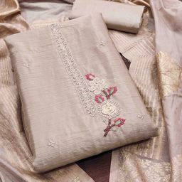 KIMISHA Embroidered Unstitched Dress Material-image-81