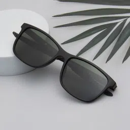 Ted Smith Unisex Green Wayfarer Sunglasses With Polarised Lens-image-94