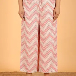 Aramya Women Printed Ethnic Palazzos-picture-11