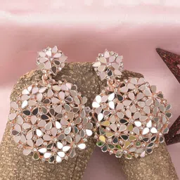 TANAIRA Circular Chandbalis Earrings-4