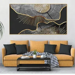 DEKORSTATION Multicoloured 1 Piece Canvas Abstract Wall Paintings-picture-16