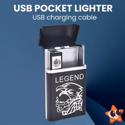 Legend USB Rechargeable (Cigarette Lighter)Electronic Usb Windproof LighterH122 Legend USB Rechargeable (Cigarette Lighter)Electronic Usb Windproof LighterH122 Pocket Lighter-image-50