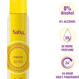 Fresh No Alcohol Body Spray - For Women-image-71