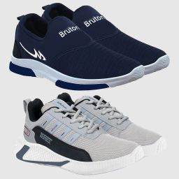 2 Combo Sneaker Shoes Sneakers For Men-image-84