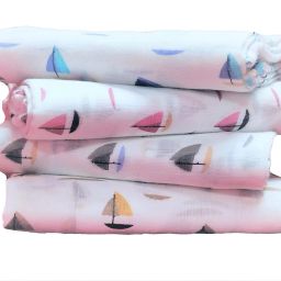 Printed Crib Swaddling Baby Blanket for Mild Winter-image-4