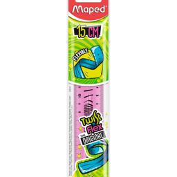 Maped Twist And Flex Scale Pink - 15 cm-image-0