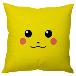 Stybuzz Pikachu Face Cushion Cover - Yellow-25
