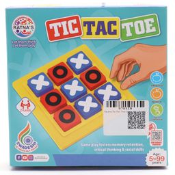 Ratnas Tic Tac Toe Game Set - Brown-21