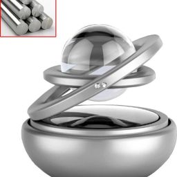 Aroma Car Perfume Car Freshener Silver Color Air Purifier-image-24