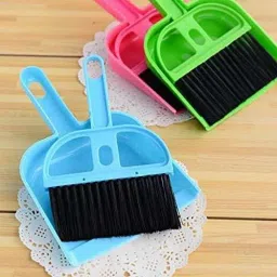 STYHAVE Mini Dustpan Supdi with Broom Brush Set for Multipurpose Cleaning for Computers, Laptops-image-8